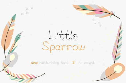 Little Sparrow | handwriting font