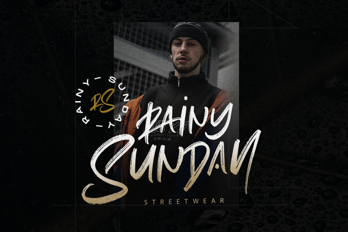 Black Theory - Urban Brush Font preview 5