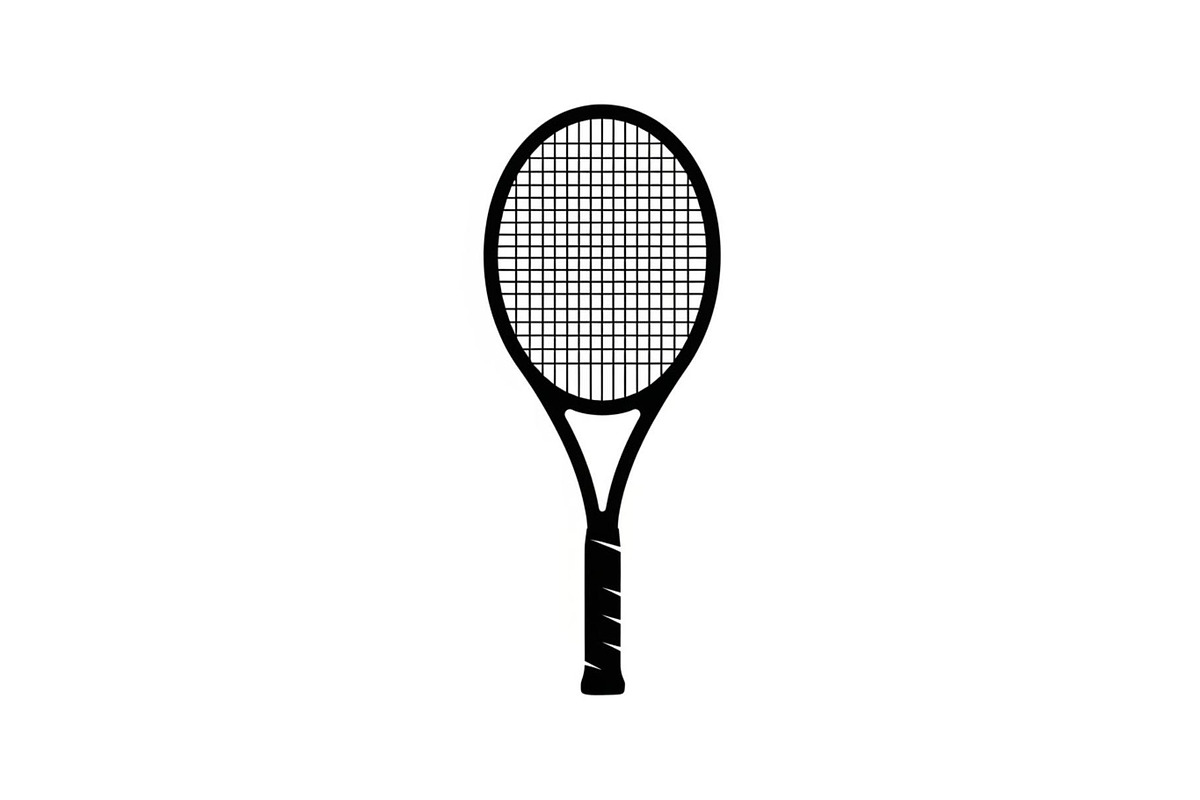 Tennis Racket Icon Silhouette Bundle, an Illustration by Designs_River (Photo 32 of 51)