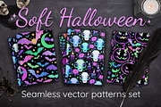 Soft Halloween, a Pattern Graphic by Victoria Bat (Thumbnail 1 of 5)