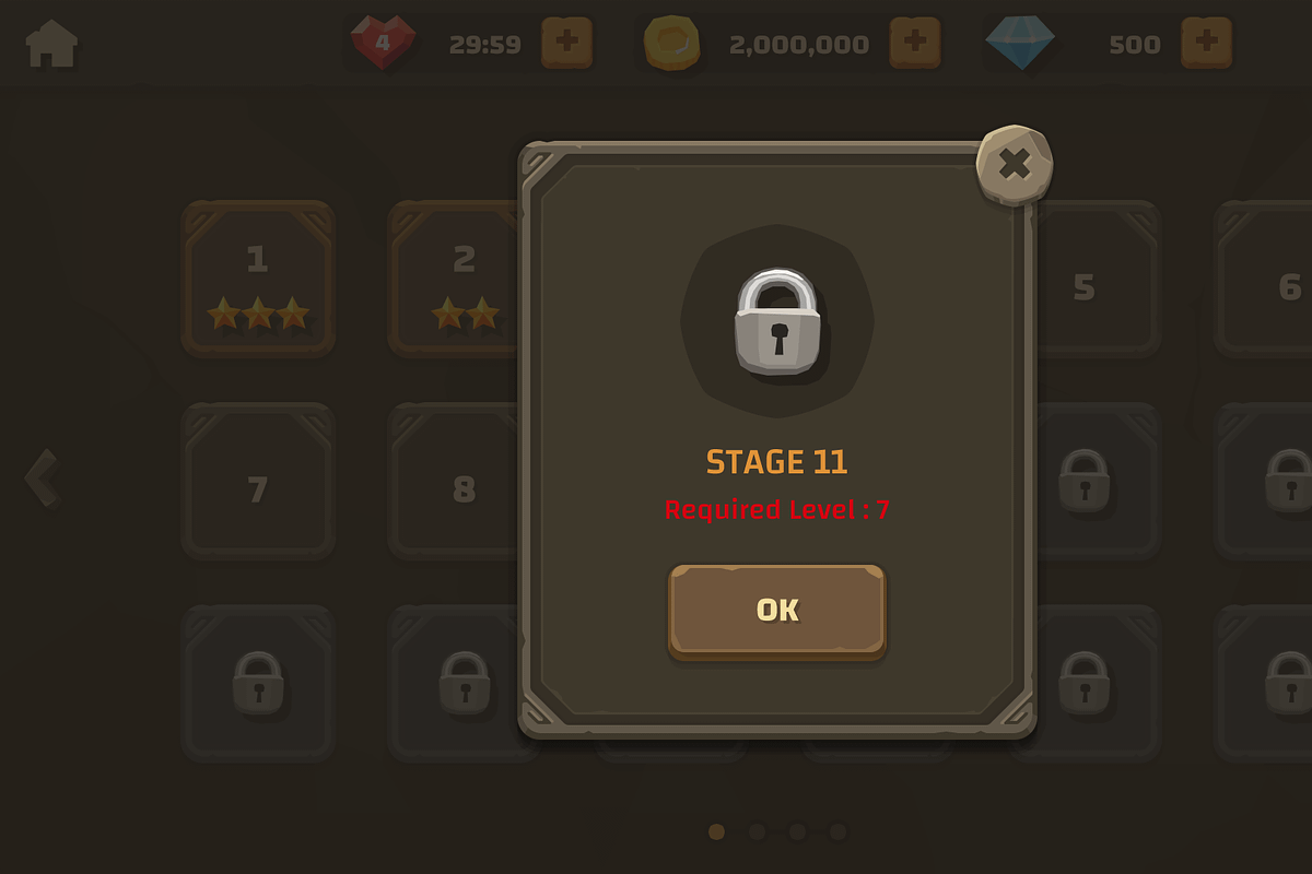 GUI - The Stone, an UI Kit Template by LAYERLAB (Photo 14 of 31)