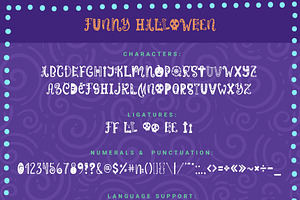 Funny Halloween Font