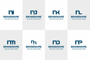 Letters NI NJ NK NL NM NN NO NP Logo