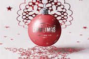 Christmas Mock-up, an Advertising Mockup by zippypixelstudio (Thumbnail 2 of 13)