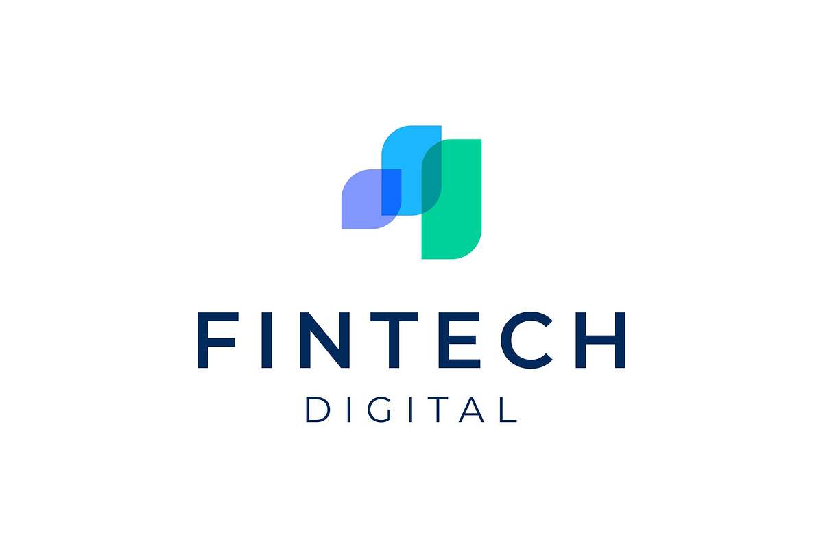 Abstract Data Fintech Digital Logo, a Branding & Logo Template by ika trisiana (Photo 1 of 2)