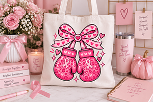 Breast Cancer Awareness Png, an Object Graphic by Daisy Design