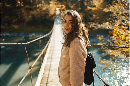 Portrait beautiful explorer woman, a Person Photo by vitaliymateha photography