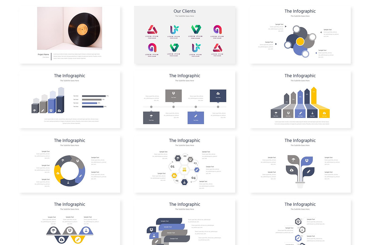 Riazo - Keynote Template, a Presentation Template by AQR Studio