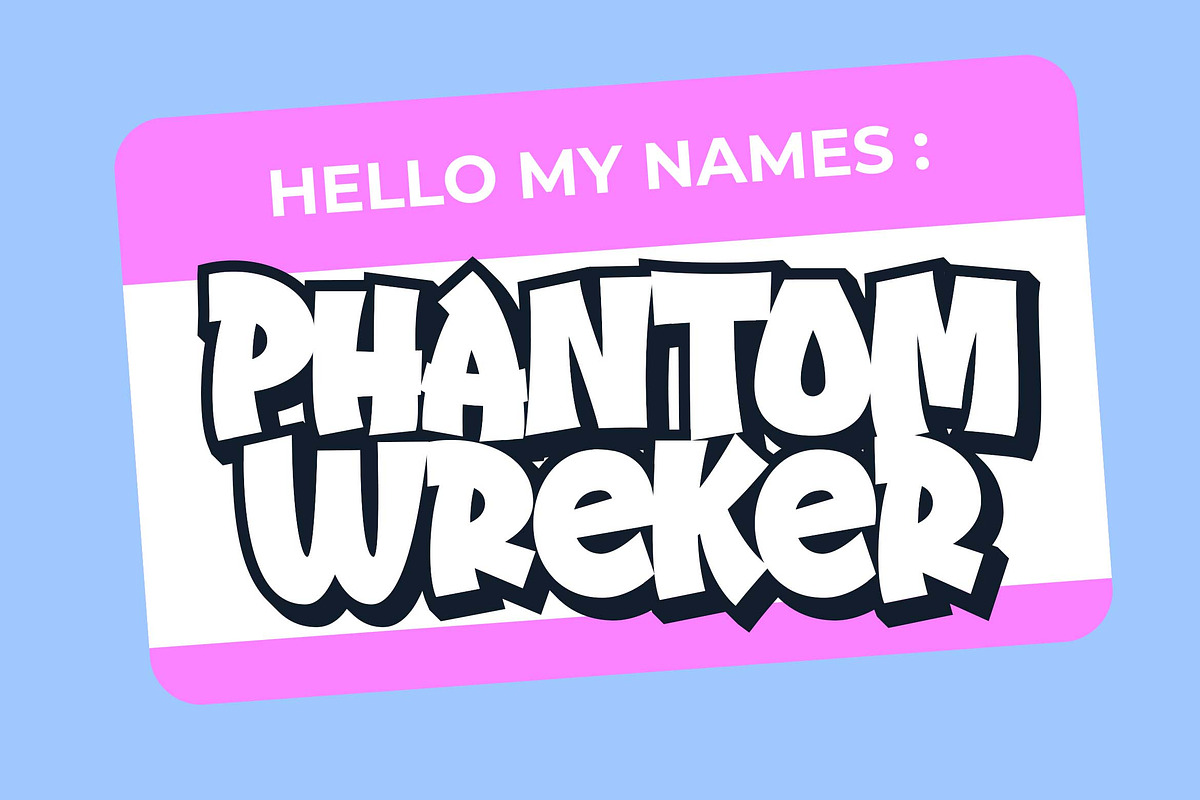 Street Drips - Graffiti Cartoon font, a Sans Serif Font by Blankids Studio (Photo 4 of 10)