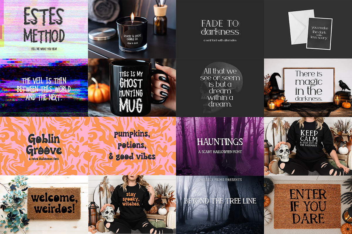 Halloween Font Bundle, Vol. 2, a Handwritten Font by Beck McCormick (Photo 4 of 9)