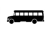 Student Bus Silhouette Pack, an Object Graphic by Creativeshirt (Thumbnail 3 of 3)