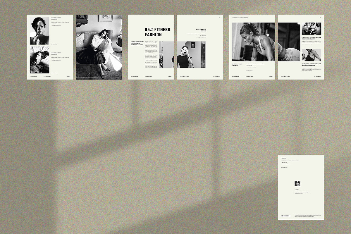 Lifestyle Magazine Template, a Magazine Template by Olion Lora (Photo 24 of 24)