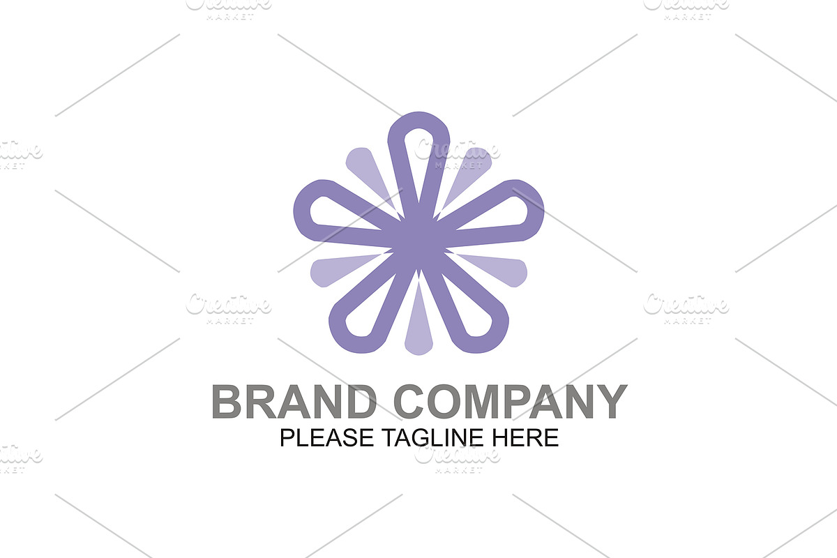 20 Logo Flower Templates Bundle, a Branding & Logo Template by Friendesigns (Photo 18 of 21)