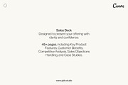 Sales Deck Template Presentation, a Presentation Template by GLDN Studio (Thumbnail 2 of 9)