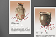 Dusty Archive - Handwritten Script, a Script Font by Sarid Ezra (Thumbnail 2 of 9)
