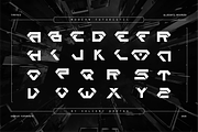 VB Mixow - Futuristic Display Font, a Sans Serif Font by VALIANTBROTHA (Thumbnail 2 of 11)