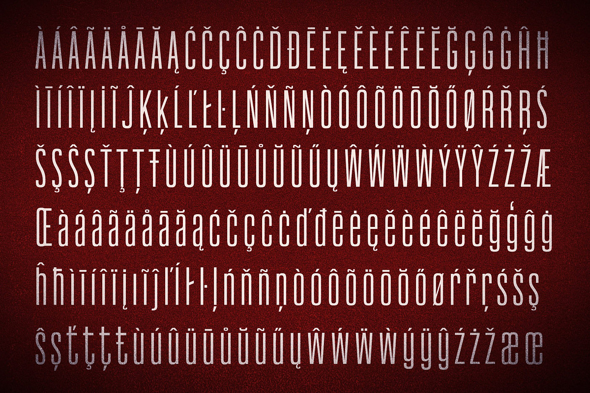 Newgate Sans - Retro Font preview 6