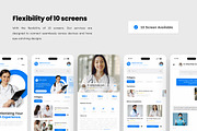 Medical Service - Doctors Mobile App, an App Template by productype1 (Thumbnail 2 of 5)