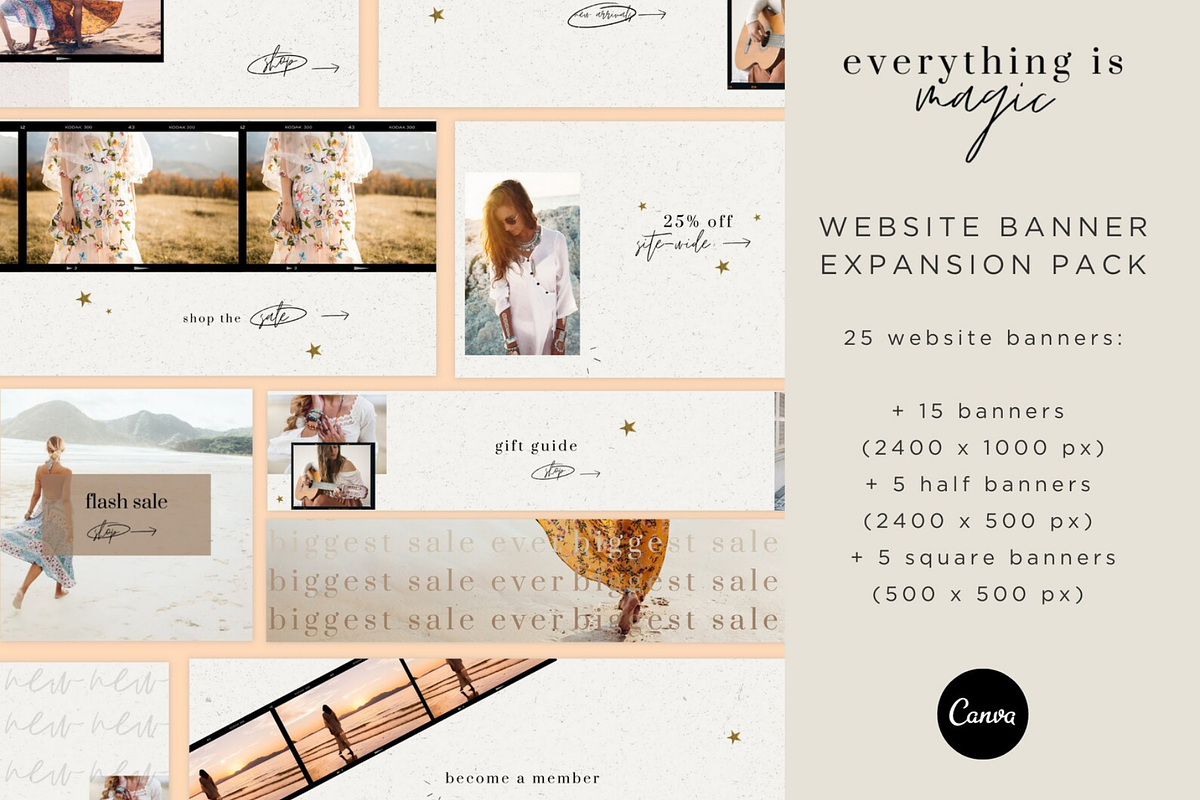 Shopify Theme Bundle | Magic Life, a Templates & Theme by Easy Website Themes (Photo 5 of 10)