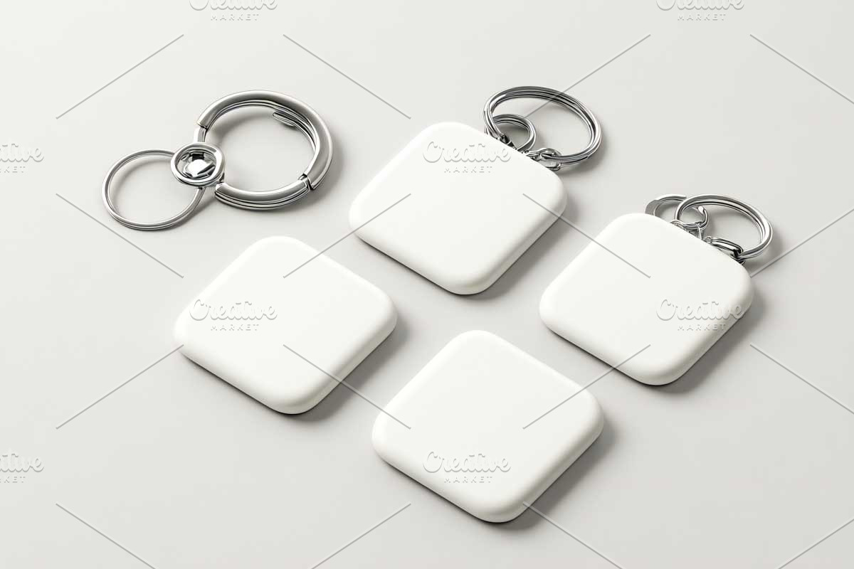 KeyChain Mockup Design, a Templates & Theme by VetalStock