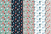 Christmas elements and patterns, a Decorative Illustration by Nataliia Pyzhova (Thumbnail 4 of 6)