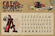 Oldbones, a Serif Font by Burntilldead (Thumbnail 9 of 11)