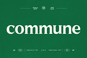 GC Commune – Modern Inktrap Serif, a Serif Font by Glyphonic (Thumbnail 1 of 16)