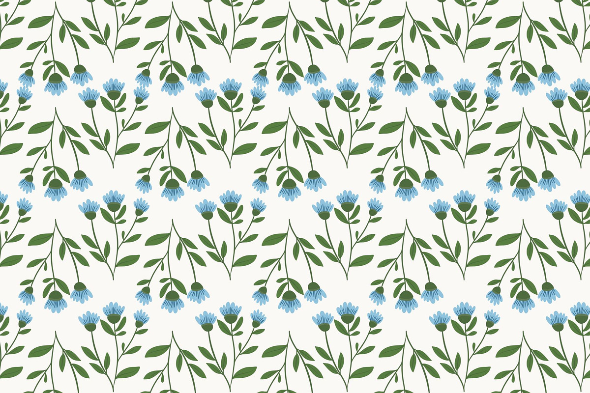 Blue Floral Clipart for Weddings, a Decorative Illustration by Hello Holly Studio (Photo 9 of 10)