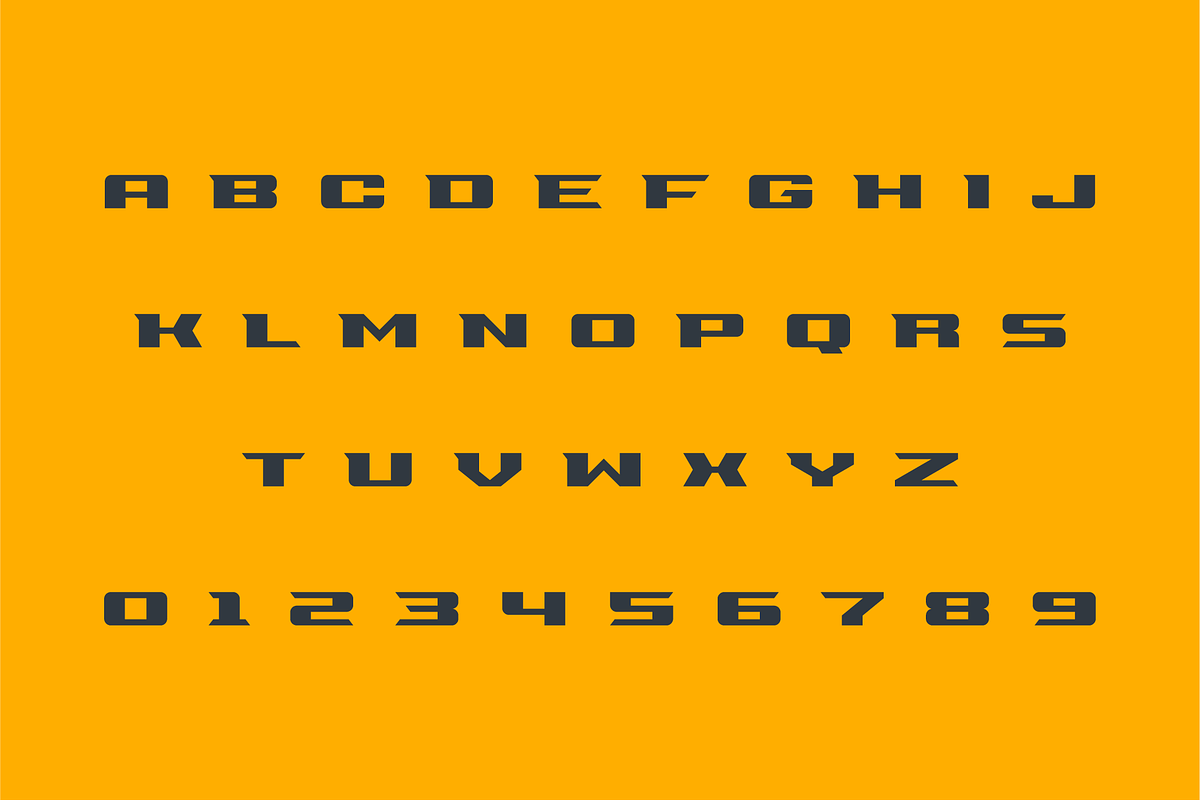 Colossal Sports Font Bundle, a Serif Font by Studio One Four (Photo 6 of 31)