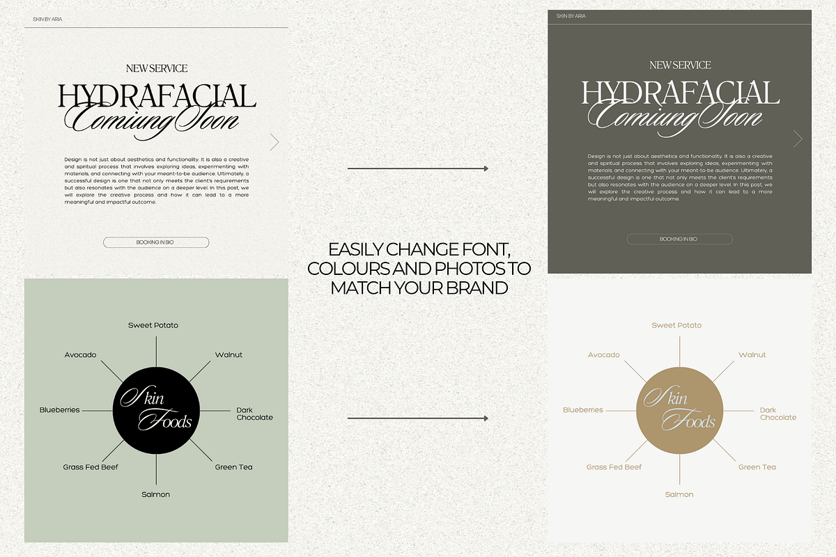 Esthetician Instagram Bundle, a Social Media Template by digitaldispositions (Photo 4 of 10)