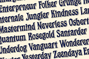 The Tragic Romantic, a Handwritten Font by Youngtype.Std (Thumbnail 6 of 10)