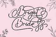 Bright Bride - Beautiful Script Font, a Script Font by PutraCetol Studio (Thumbnail 1 of 11)