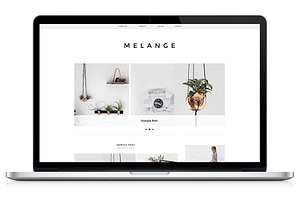 Responsive WP Theme - Melange