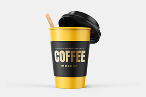 Coffee Cup Mockup Template