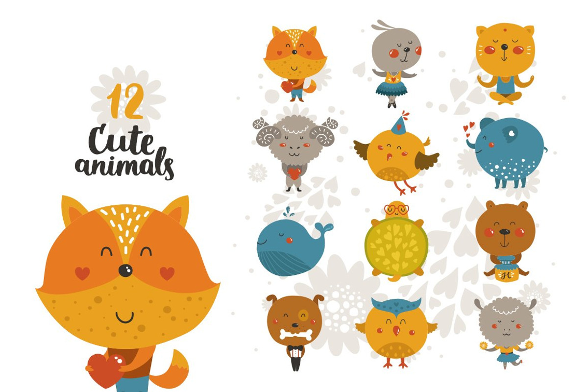 Whole shop BUNDLE – 7768 kids items, an Animal Illustration by tatiletters (Photo 47 of 54)