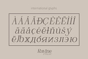 RAVINE ITALIC, a Serif Font by Olexstudio (Thumbnail 8 of 8)