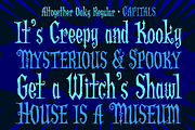 Altogether Ooky - creepy spooky font, a Font by Comicraft Fonts (Thumbnail 2 of 4)