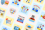 Animated Paris Stickers Set, an Emoji Icon by Vectors Market (Thumbnail 3 of 5)