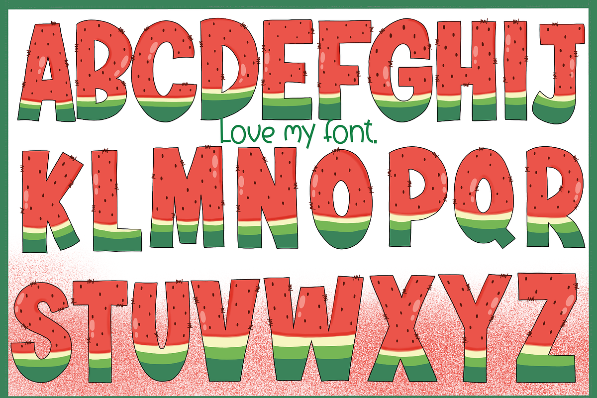 Hello Summer-PNG fonts, a Symbol Font by It me digital art (Photo 2 of 5)