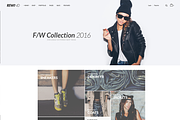 Rewind-eCommerce Fashion Bootstrap, a Bootstrap Template by IwThemes (Thumbnail 2 of 8)