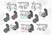 Mom to Be Svg, Pregnancy 014 015, a Graphic by Drawberx (Thumbnail 4 of 12)