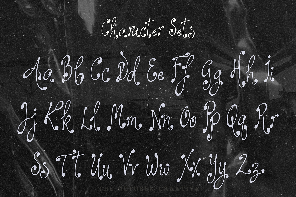 Pearlstruck Flowing Script Font, a Script Font by The October Creative (Photo 3 of 8)