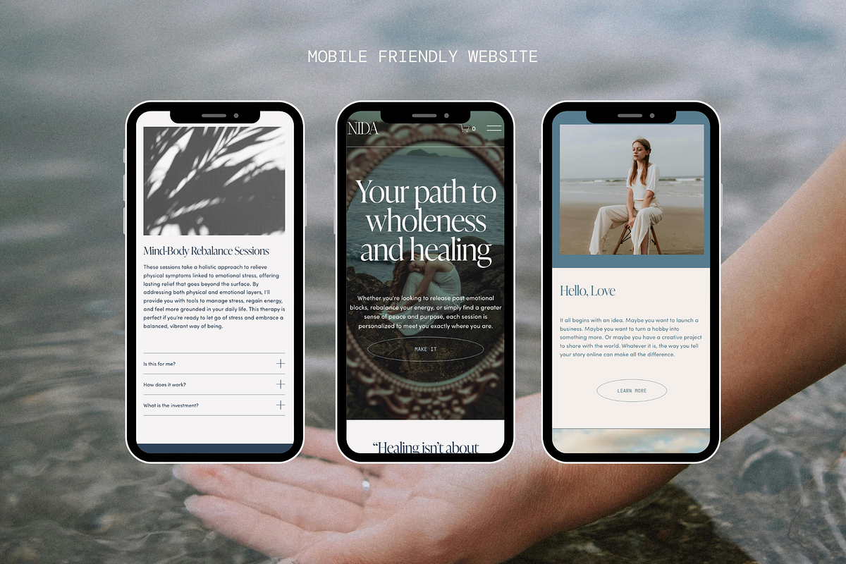 Wellness Squarespace Template, a Squarespace Template by Soul Mission Studio (Photo 4 of 10)