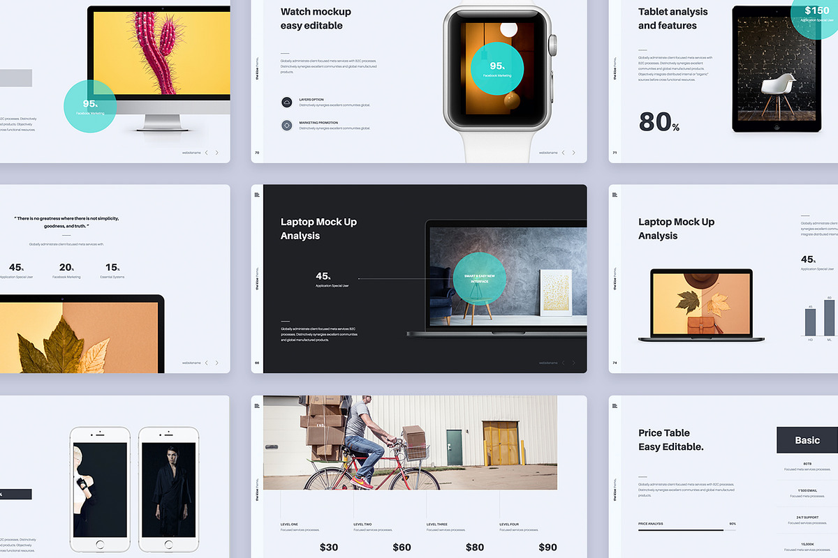 KLOE - Minimal Presentation Template, a Presentation Template by SimpleSmart (Photo 8 of 9)