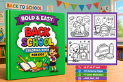 Bold & Easy Back to School Coloring, an Education Illustration by Coco Bloom (Thumbnail 4 of 6)