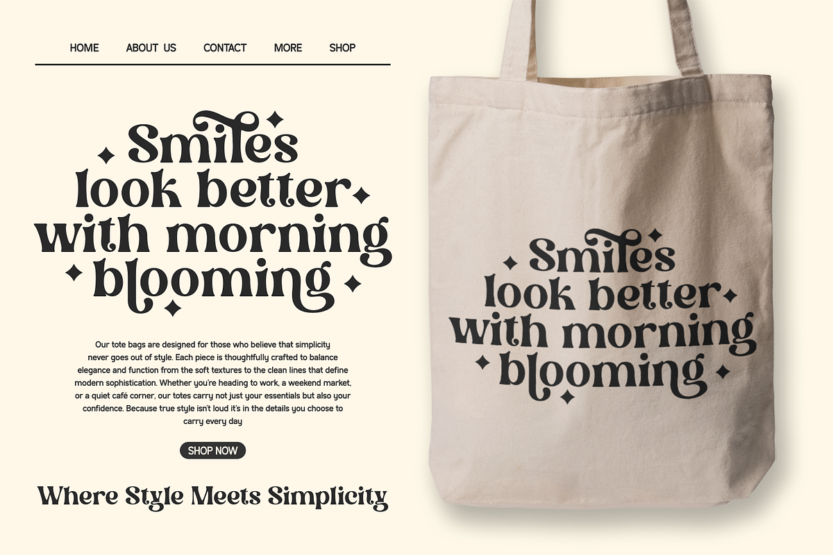 Navilon - Bold Retro Font, a Serif Font by Rahagita Studio (Photo 3 of 8)
