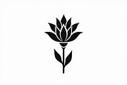 Simple Botanical Silhouettes, an Illustration by Gaye Art (Thumbnail 3 of 21)