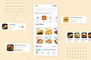 Food Delivery App Template Ui Kit, an App Template by Capi Product (Thumbnail 2 of 6)