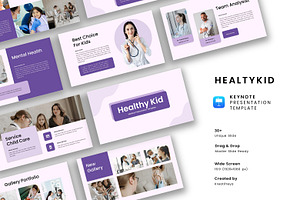 Healtykid – Medical Keynote Template, a Presentation Template by kreatifreya