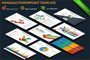 Mangalo Powerpoint Template, a Presentation Template by UniqueStudio (Thumbnail 1 of 8)